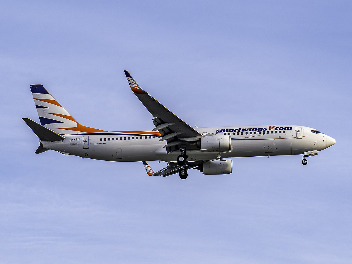 Letadlo Smartwings Boeing 737-800