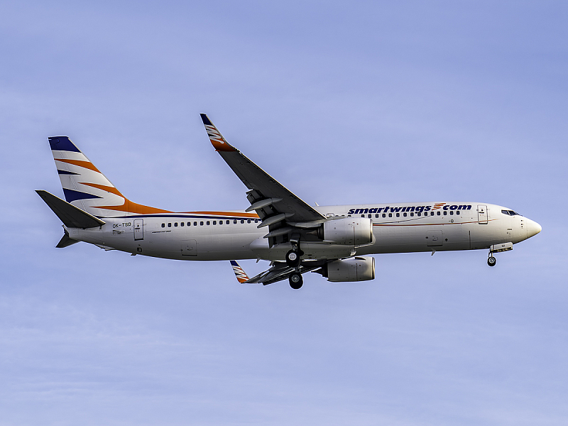 Letadlo Smartwings Boeing 737-800
