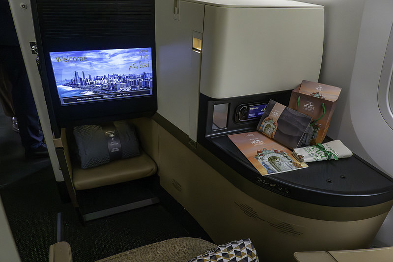Business class Boeingu 787 Dreamliner společnosti Etihad