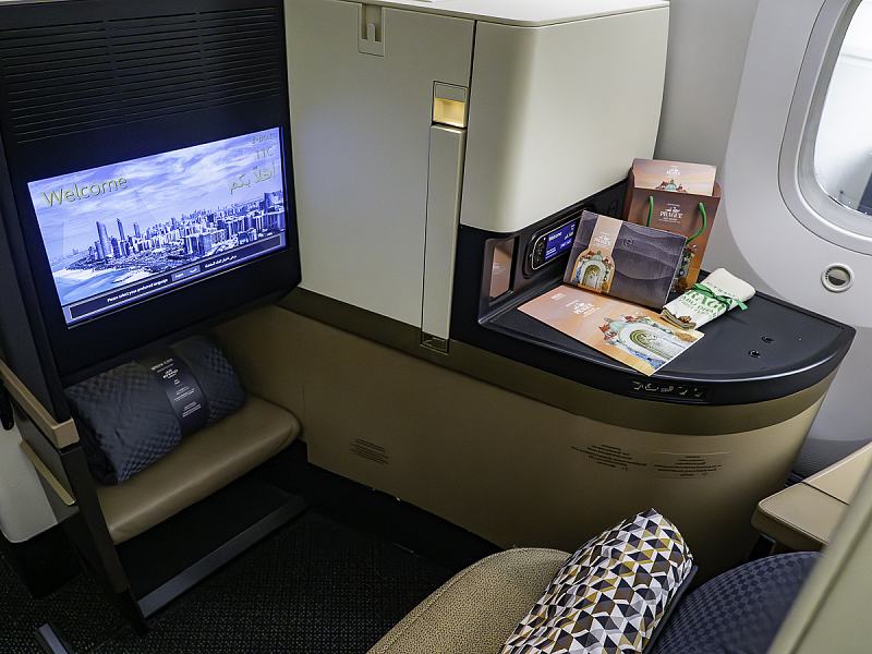 Business class Boeingu 787 Dreamliner společnosti Etihad