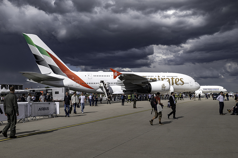 Veletrh ILA BERLIN 2026 Airbus A380 Emirates
