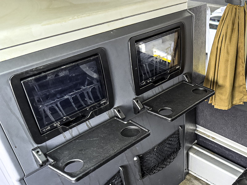 Interiér v prémiové třídě Fun&Relax+ v autobusu RegioJet