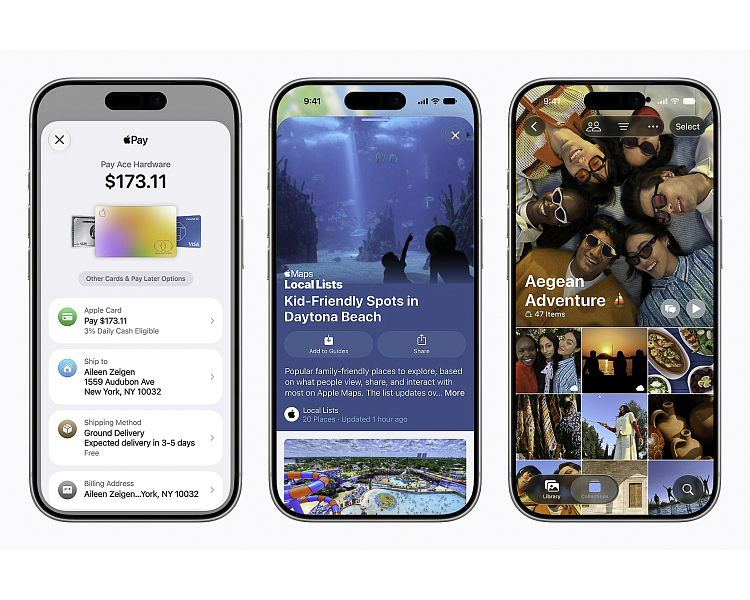 Telefony iPhone se softwarovými novinkami představenými na WWDC 2026