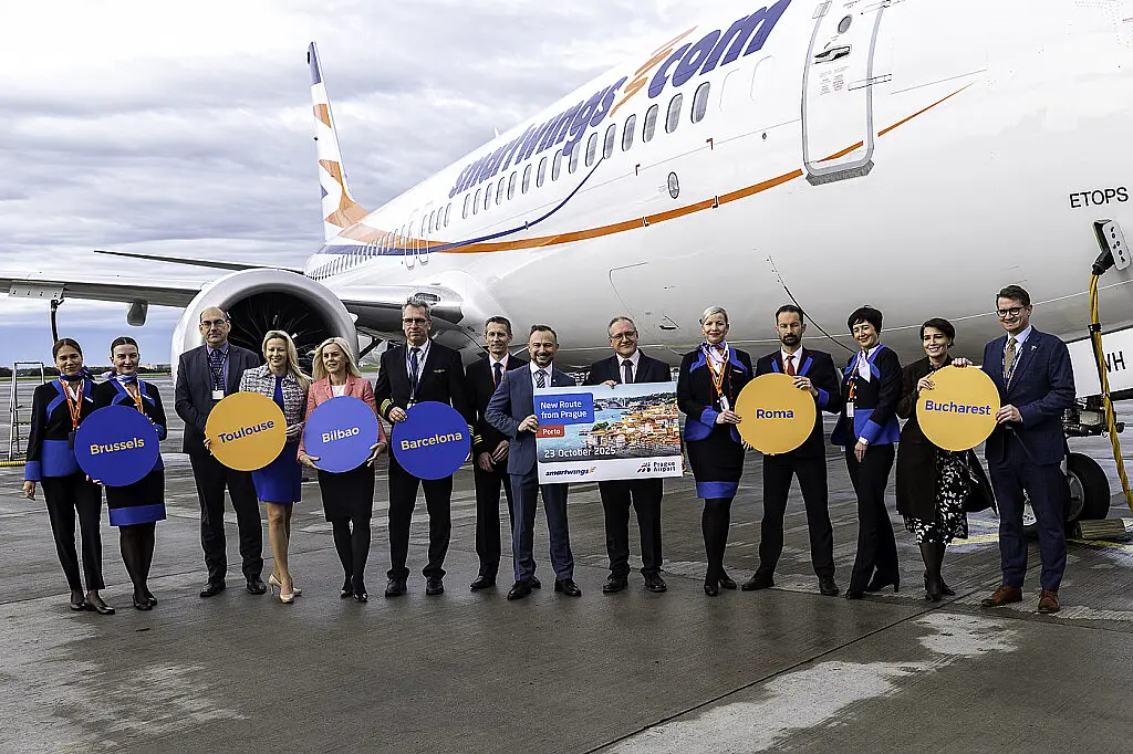 Boeing 737 MAX společnosti Smartwings na Letišti Praha