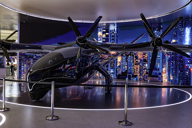 eVTOL společnosti Archer Aviation na Dubai Airshow 2025