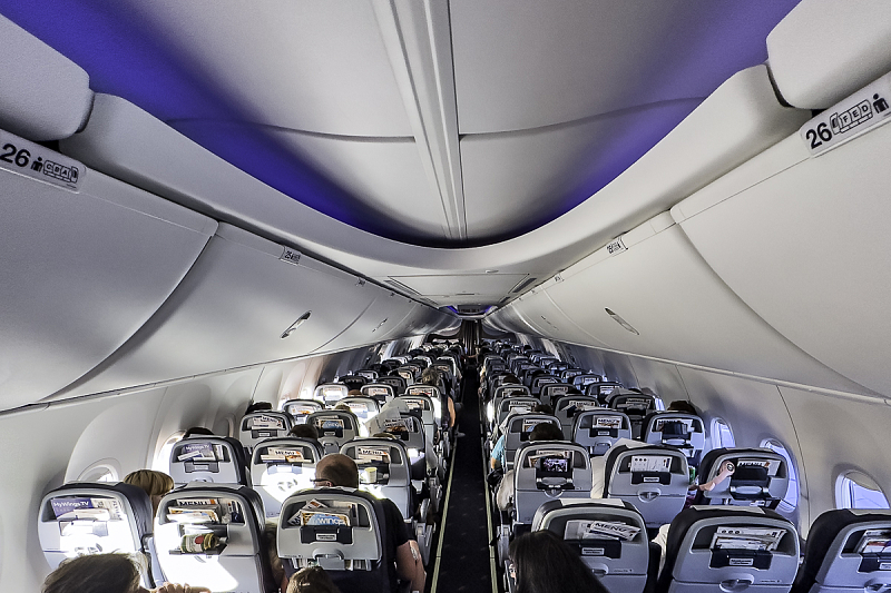 Kabina Boeingu 737-MAX, ilustrační obrázek