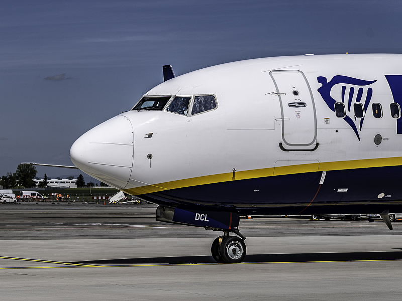 Letadlo Ryanair Boeing 737, ilustrační foto