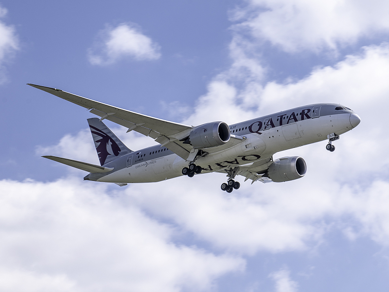 Qatar Airways Boeing 787-8, ilustrační foto