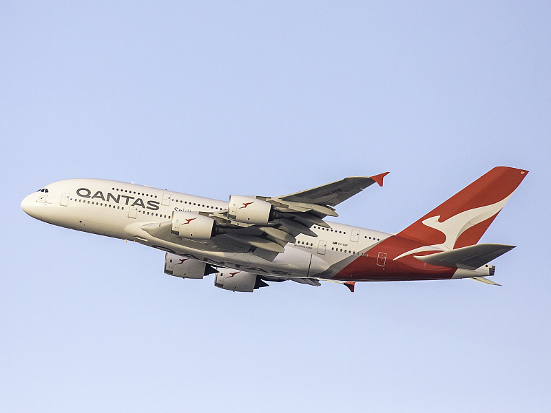 Qanatas Airbus A380-800