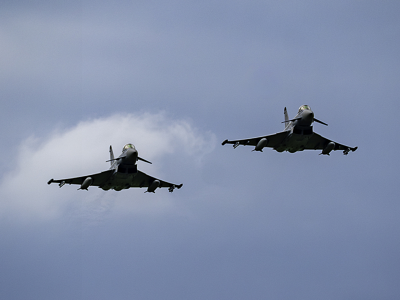 Bojové letouny Saab JAS-39 Gripen, ilustrační foto