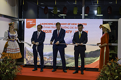 Ceremoniál VietJet na Letišti Praha