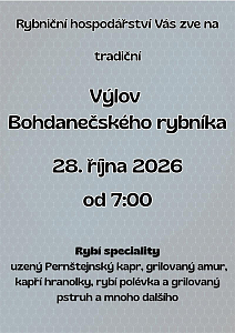 Výlov Bohdanečského rybníka