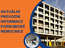 Aktuální provozní informace Pardubické nemocnice