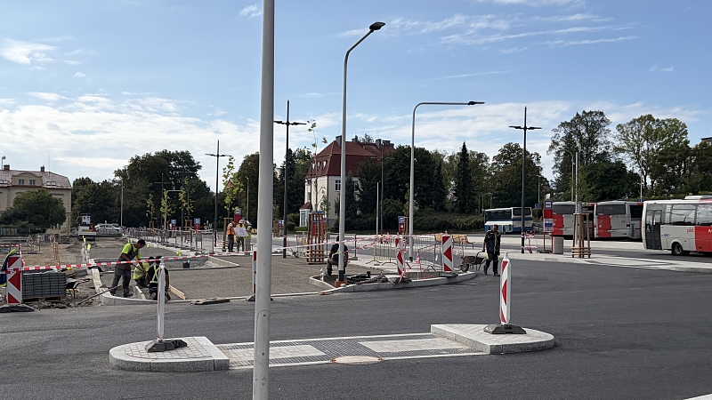 Aktuálně autobusové nádraží Kladno