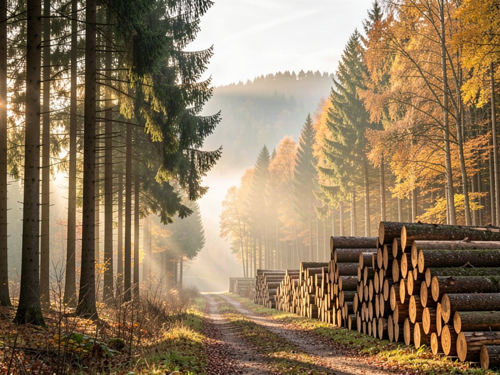 Valeč na Karlovarsku: Těžba dříví za 802.351 Kč