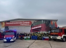 Tři stovky hasičů se školily v Německu. Společně nacvičovaly i záchranu kolegů v nebezpečí
